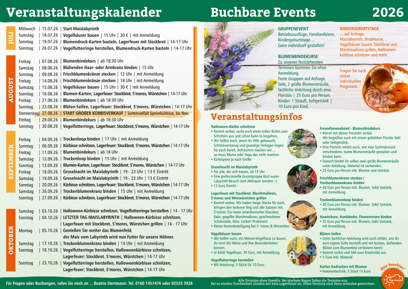 Veranstaltungsflyer 2026